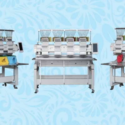 JCM-1212 Multi-Head Embroidery Machine