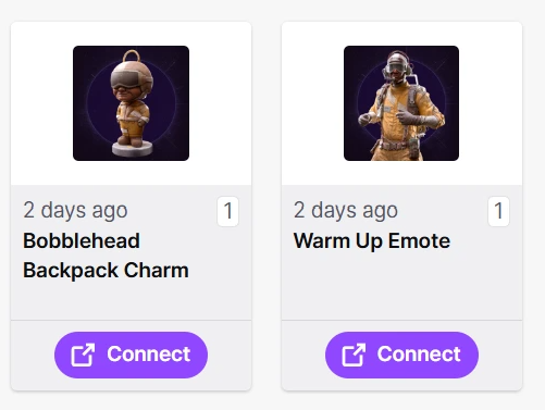 Arc Raiders 2 / 2 ✧˖° Twitch Drops ✧˖° Bobblehead Backpack Charm + Warm Up Emote Arc Raiders 2 / 2 ✧˖° Twitch Drops ✧˖° Bobblehead Backpack Charm + Warm Up Emote