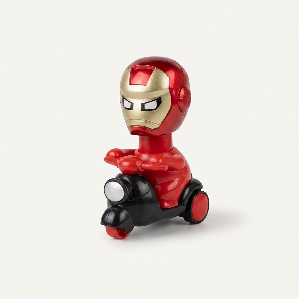 Press and Go Cartoon Superhero Toy Scooter (Assorted Characters) product image 2