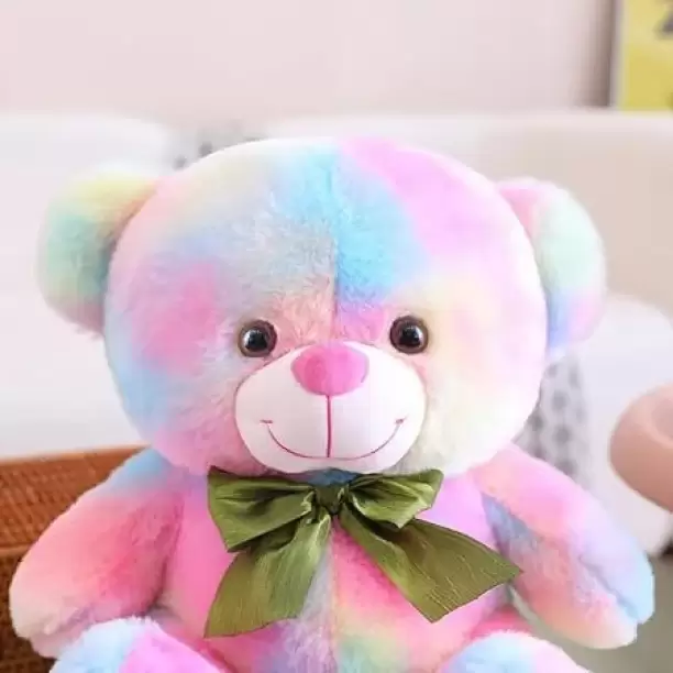 Rainbow Teddy Bear