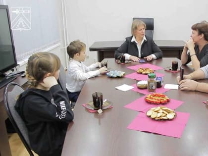 Встреча Главы района с семьей Коловских