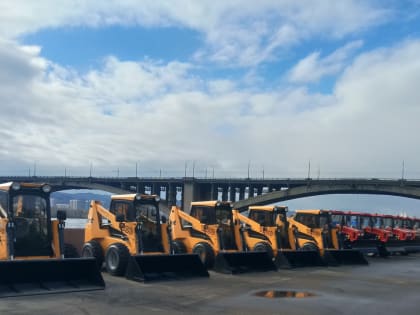 Новая коммунальная техника для Красноярского края