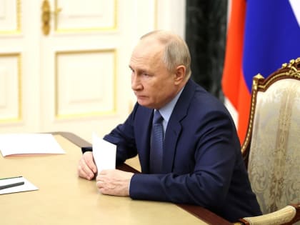 Президент РФ Владимир Путин принял участие в запуске новых производственных предприятий