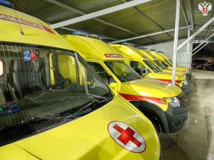 Министр здравоохранения России Михаил Мурашко открыл подстанцию скорой помощи в Мелитополе