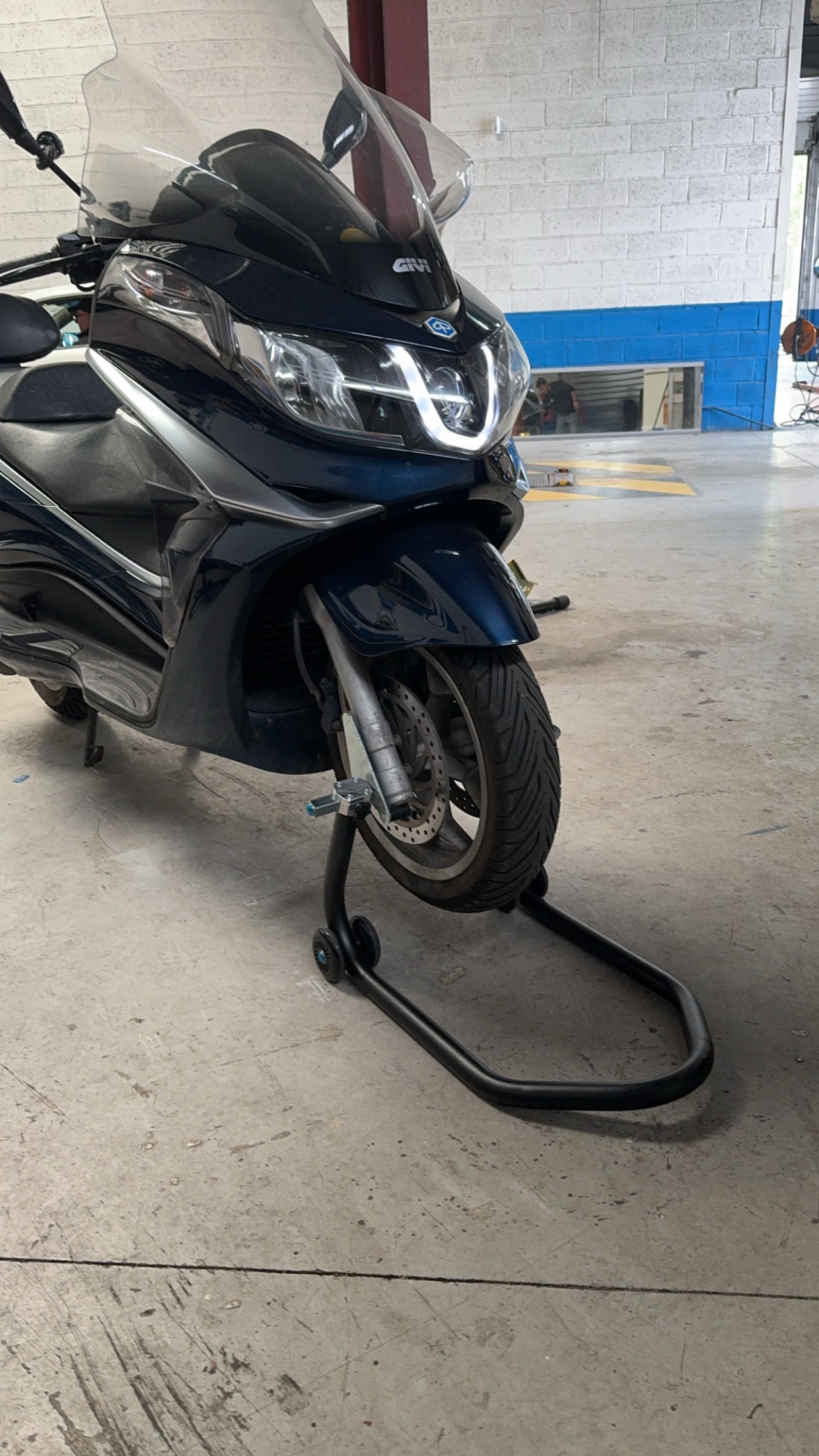 Contrôle technique scooter