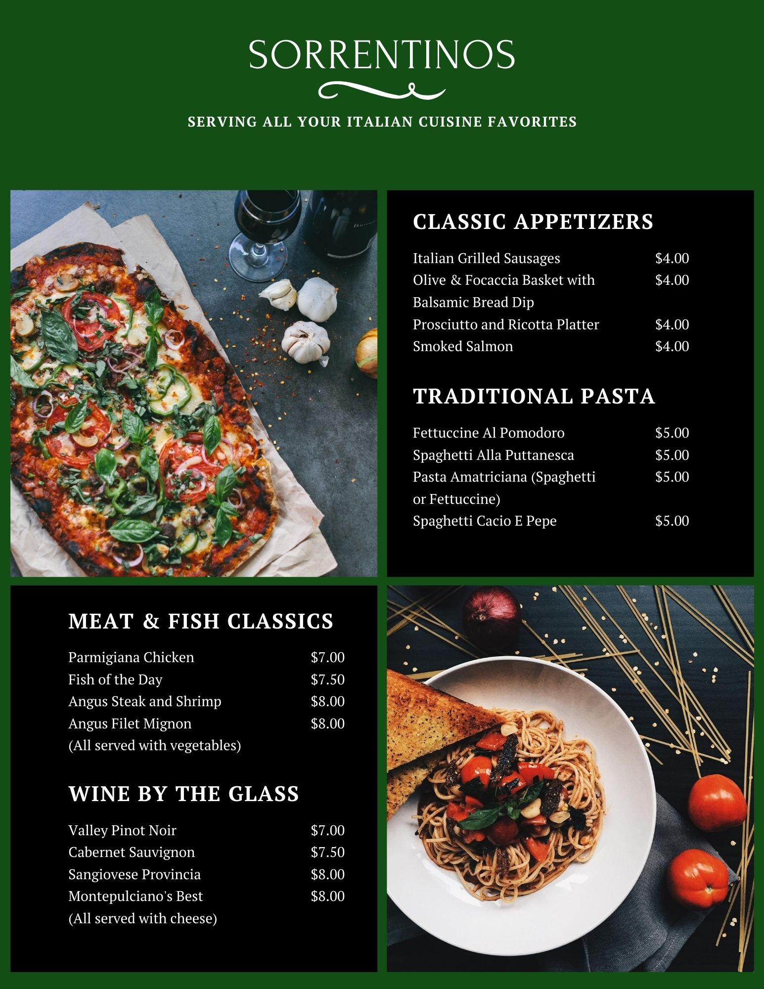 Restaurant PDF Menus Customized And Branded For You Restaurant PDF Menus Customized And Branded For You