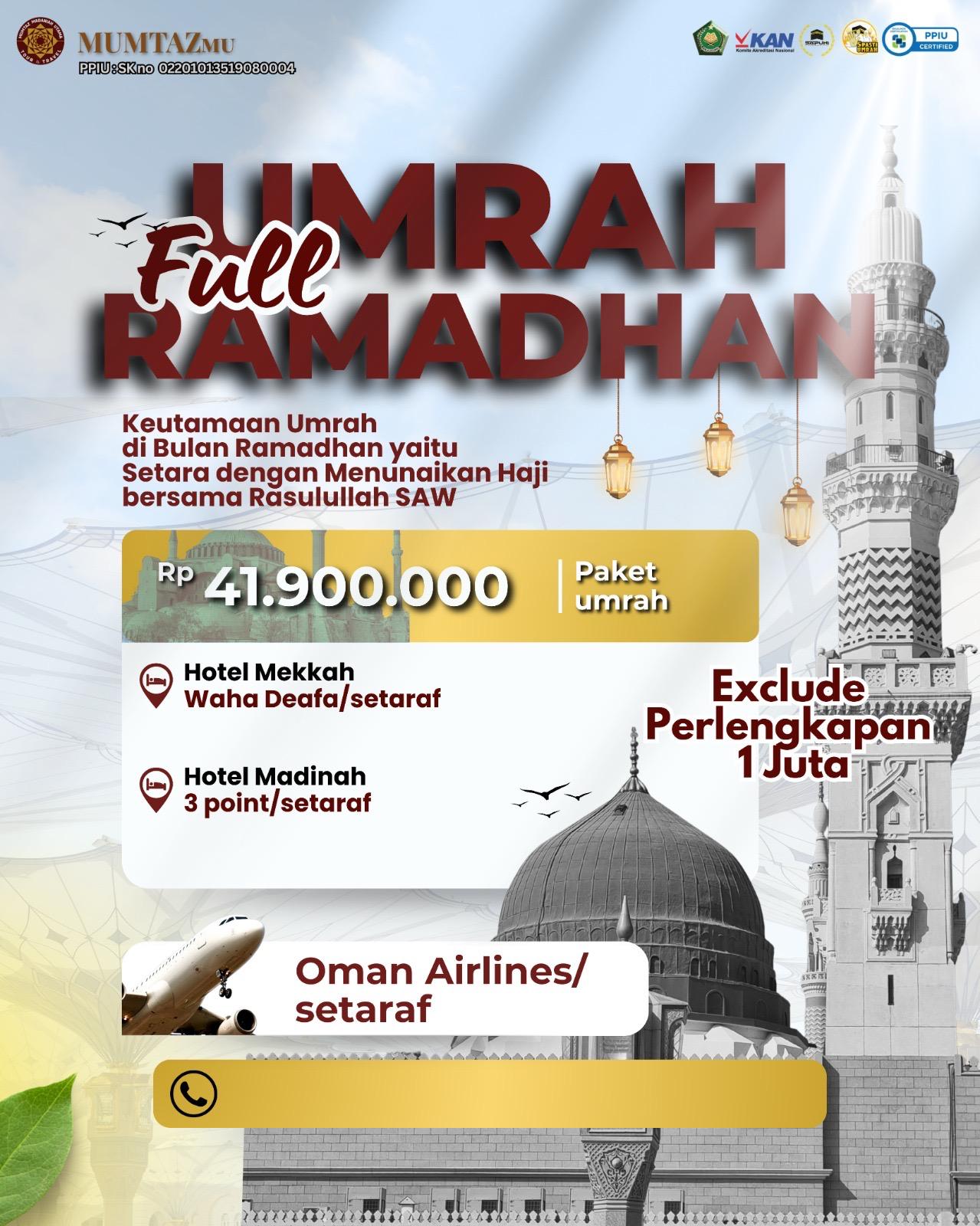 Umroh Full Ramadhan