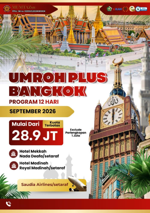 Umroh Plus Bangkok