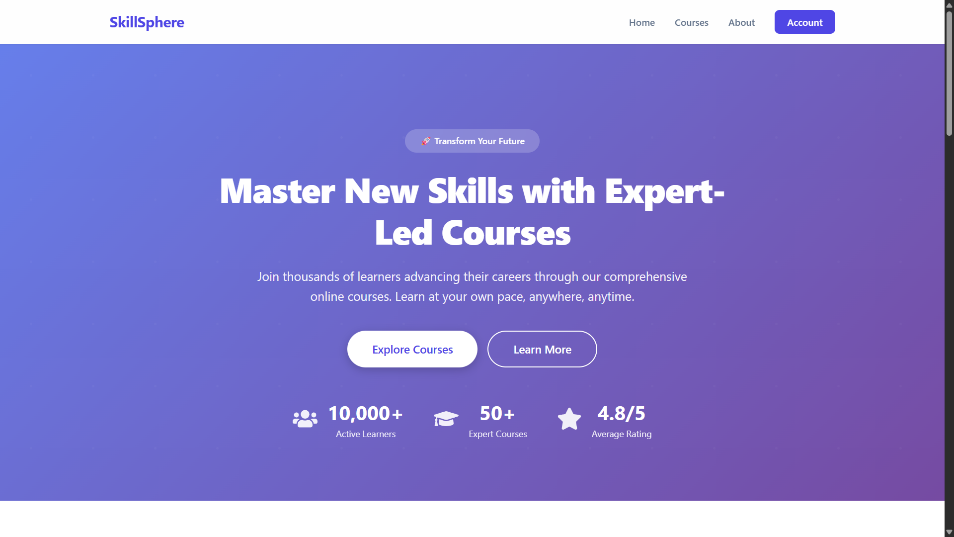 E-Learning Platform
