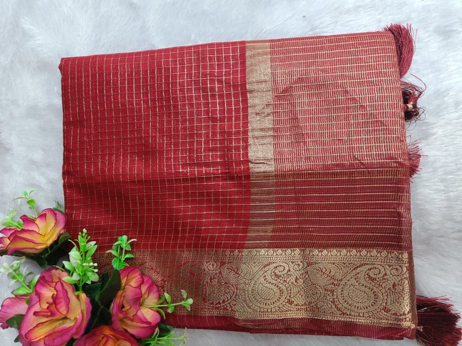 KOTA CHECKS SAREE