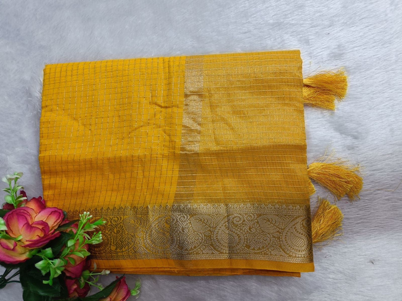 KOTA CHECKS SAREE