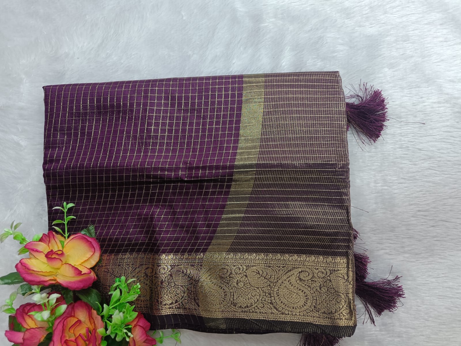 KOTA CHECKS SAREE