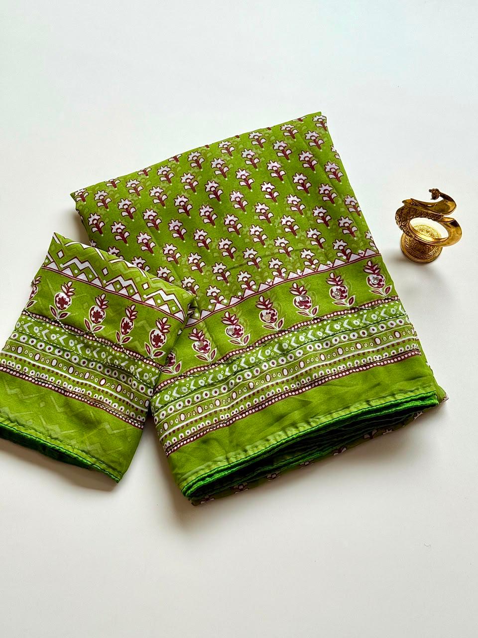 WEIGHTLESS MIRROR SAREE