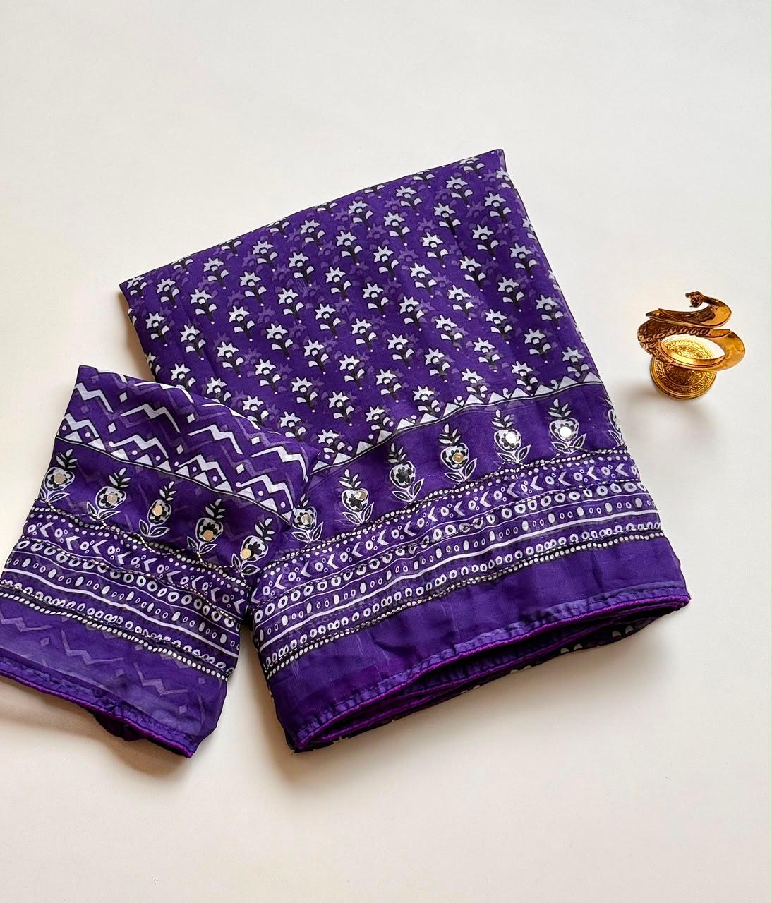 WEIGHTLESS MIRROR SAREE