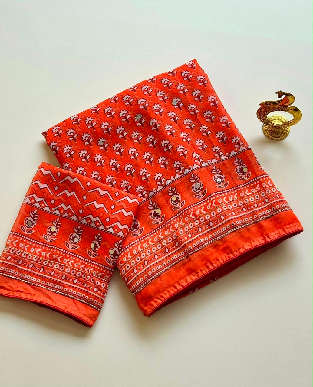 WEIGHTLESS MIRROR SAREE