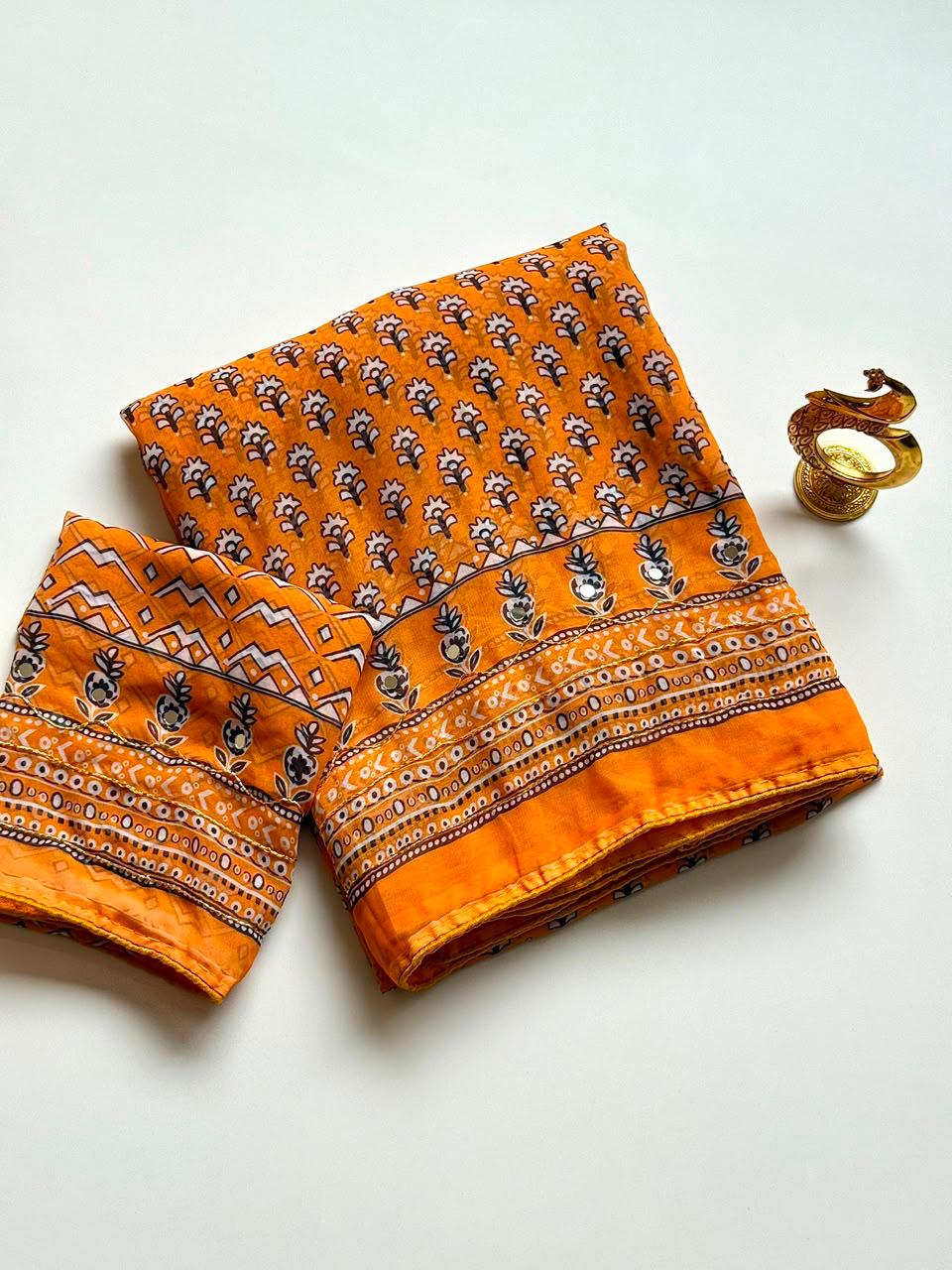 WEIGHTLESS MIRROR SAREE