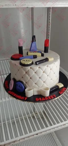 Makeup Theme Female Cake Rawalpindi
