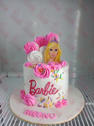 Barbie Themed Birthday Cake Islamabad