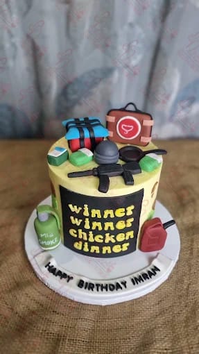 PUBG Themed Birthday Cake Rawalpindi