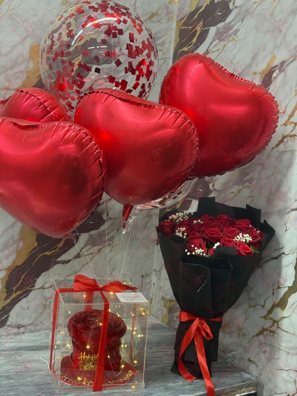 Baby Shower Floral Celebration Cake - Faisalabad