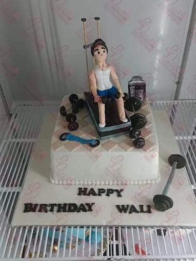 Gym Themed Birthday Cake Rawalpindi