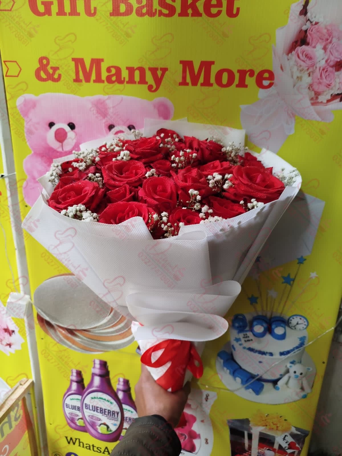 Unicorn Rainbow Flowers Bouquet Rawalpindi