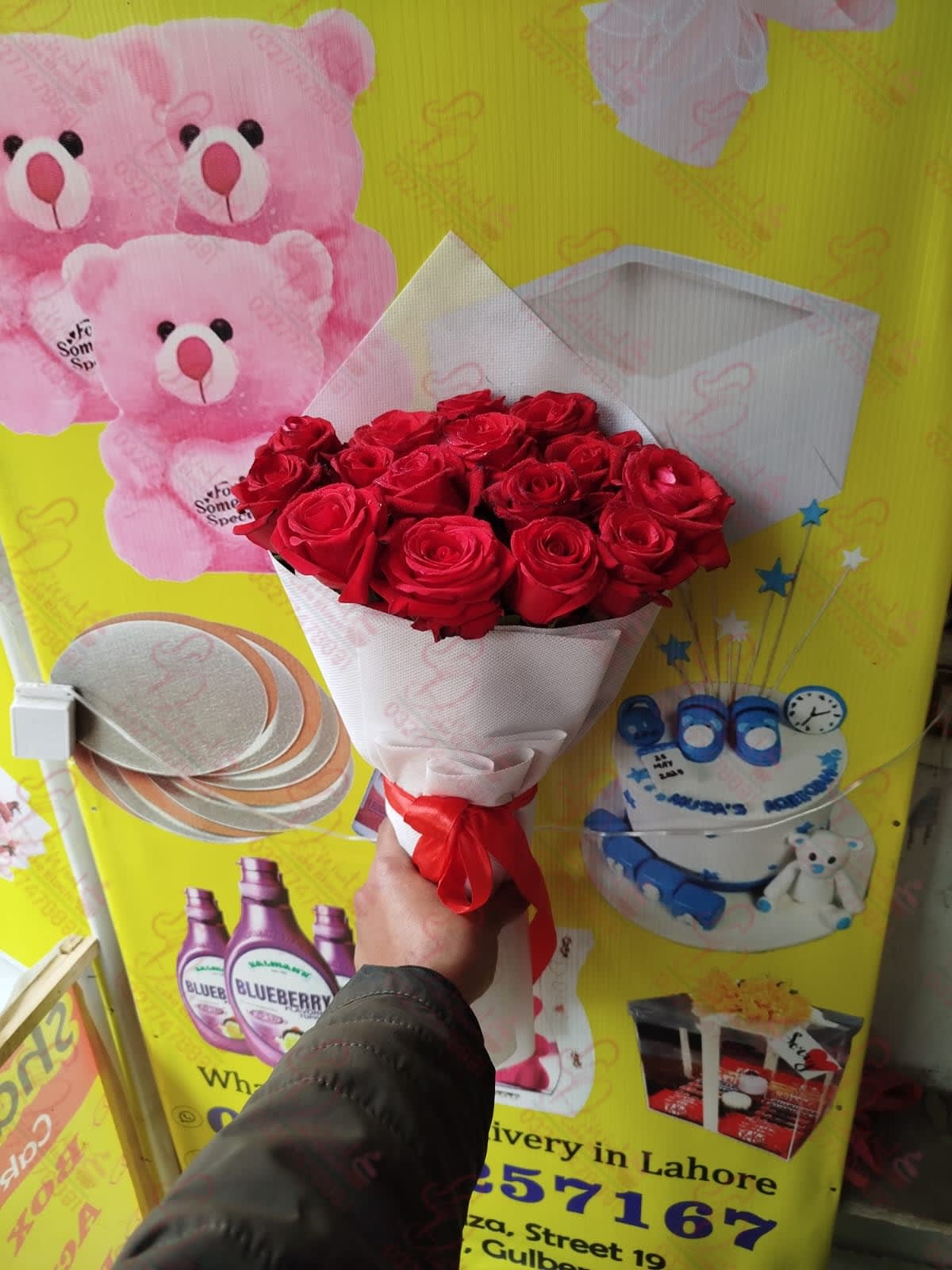 Vintage Lambeth Flower Bouquet Cake Rawalpindi