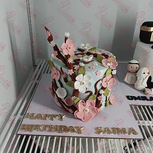Cherry Blossom Birthday Cake Rawalpindi