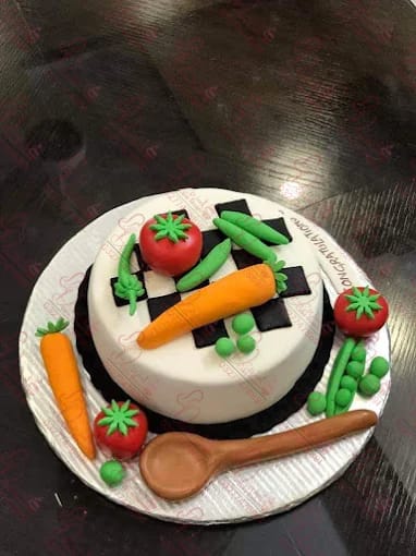 Chef Kitchen Food Theme Cake Islamabad