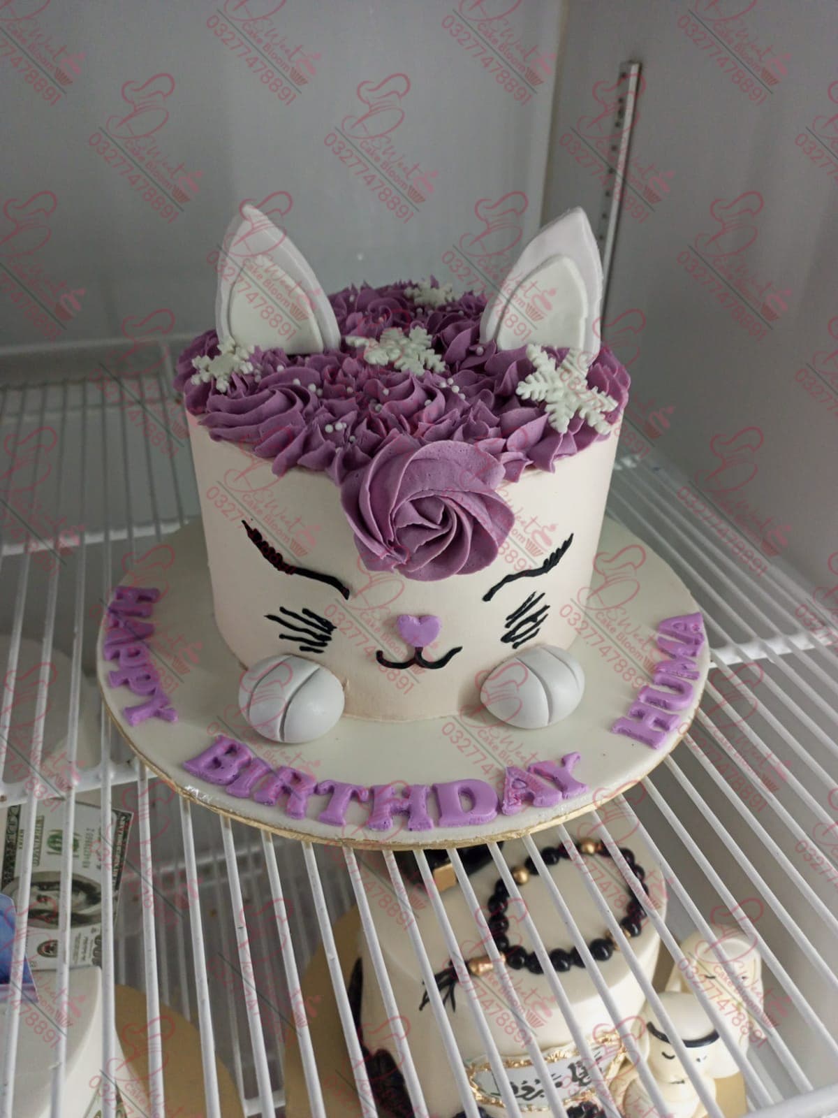 Cat Themed Birthday Cake Rawalpindi