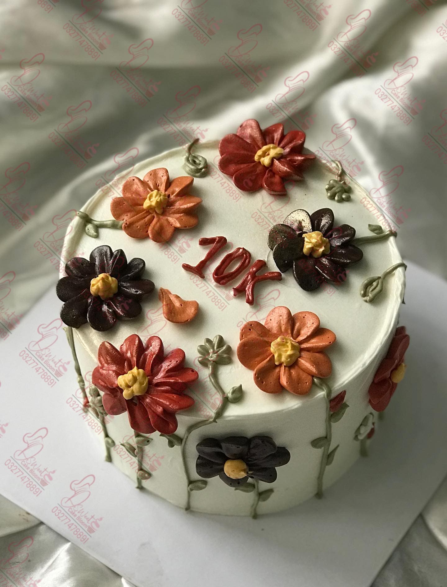 Autumn Fall Wife Birthday Cake Rawalpindi