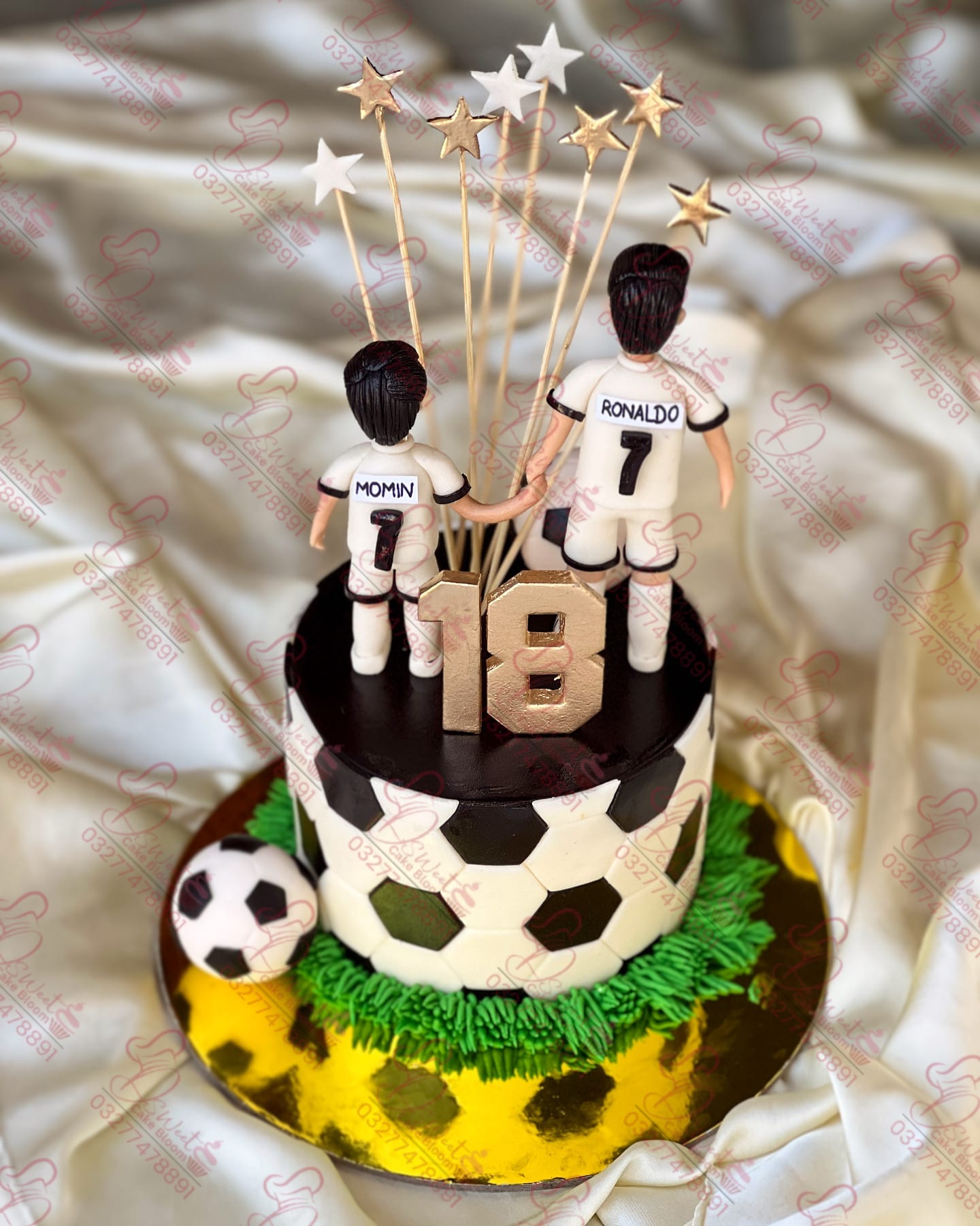 Boy Football Theme Cake Islamabad