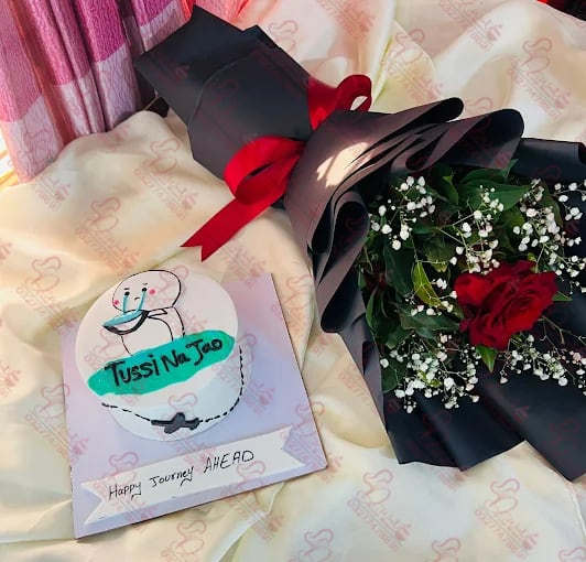 Tussi Na Jao Farewell Cake Islamabad