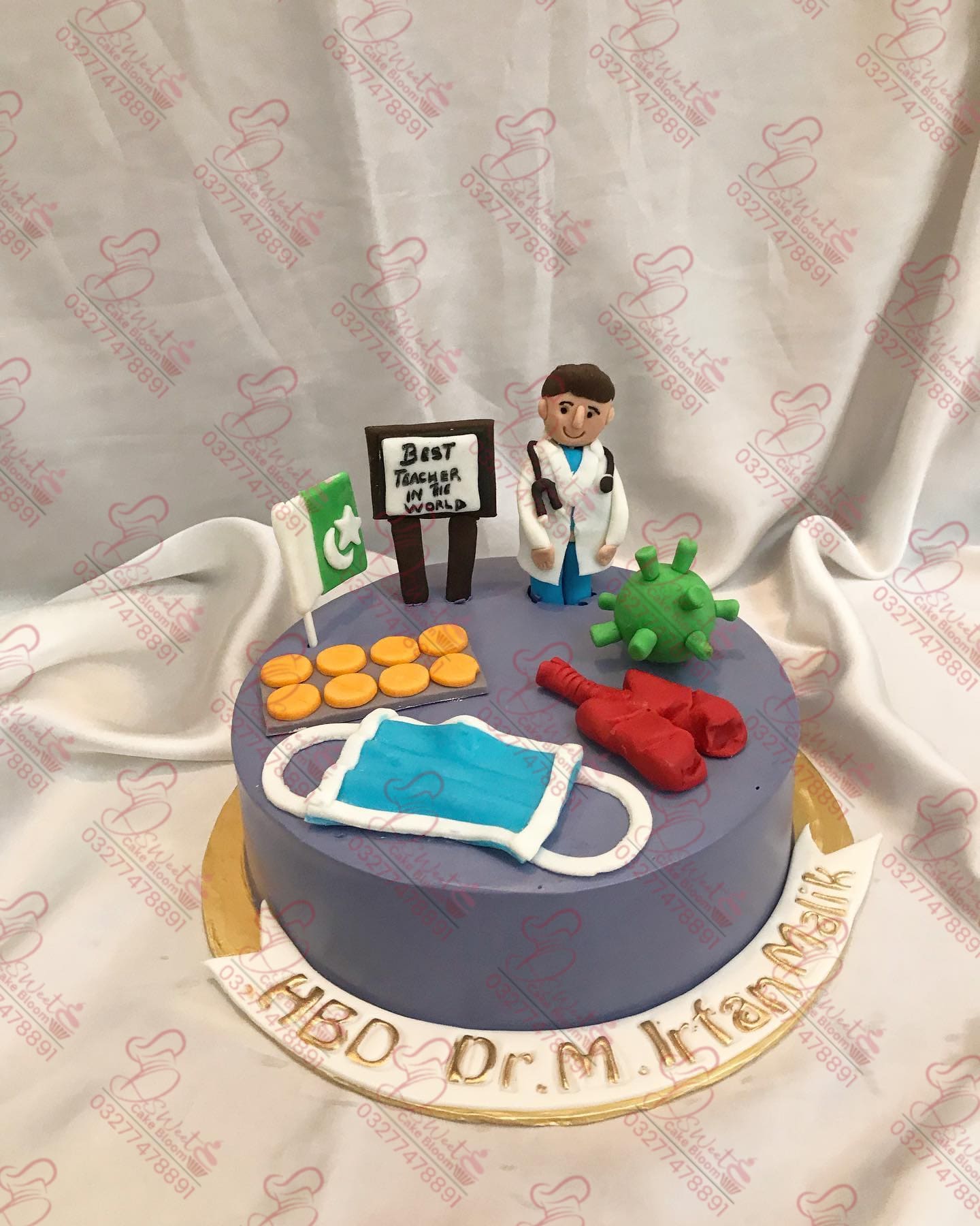 Classic Doctor Birthday Cake Islamabad