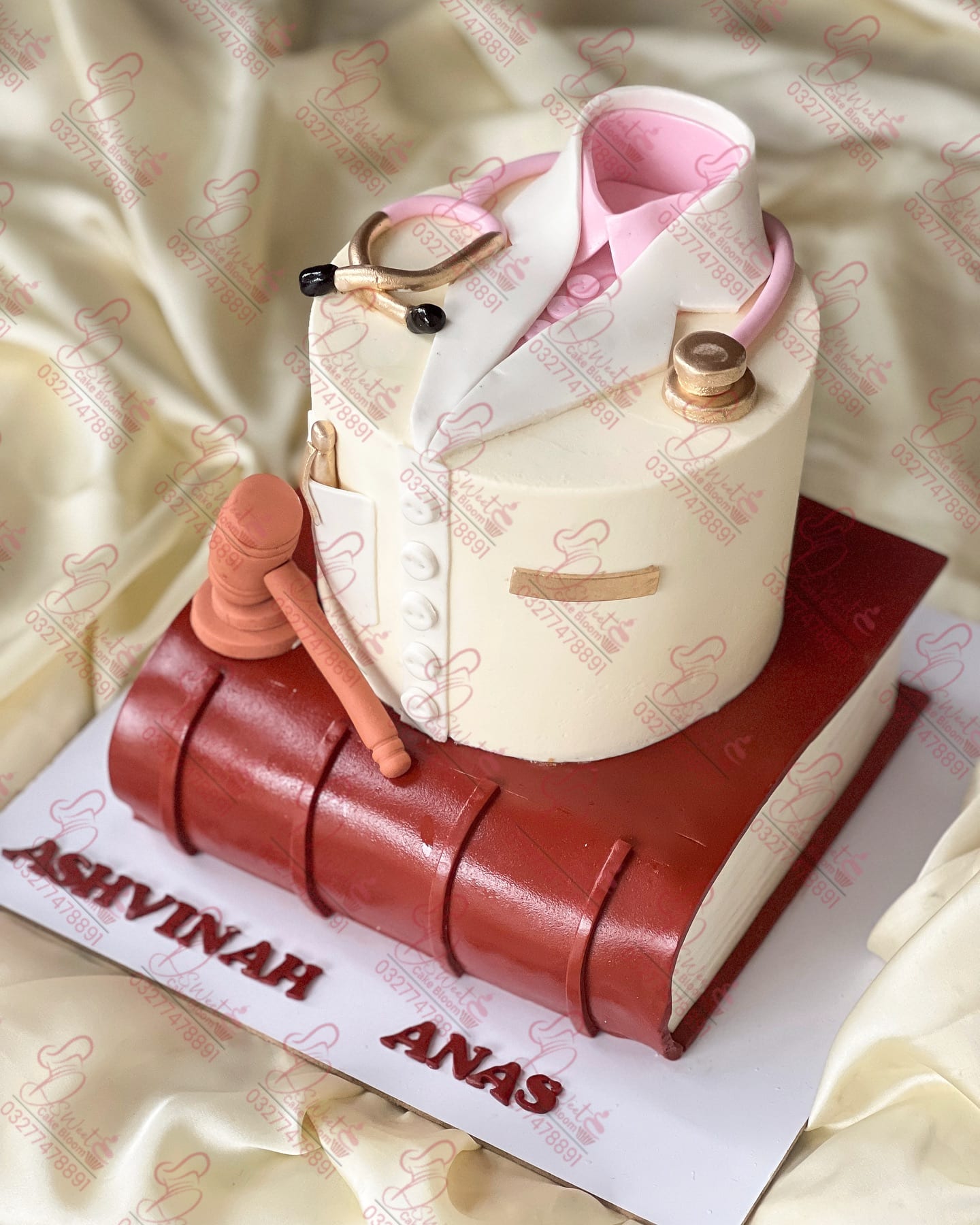 Medical Legal Dual Theme Cake Chak Shahzad Islamabad