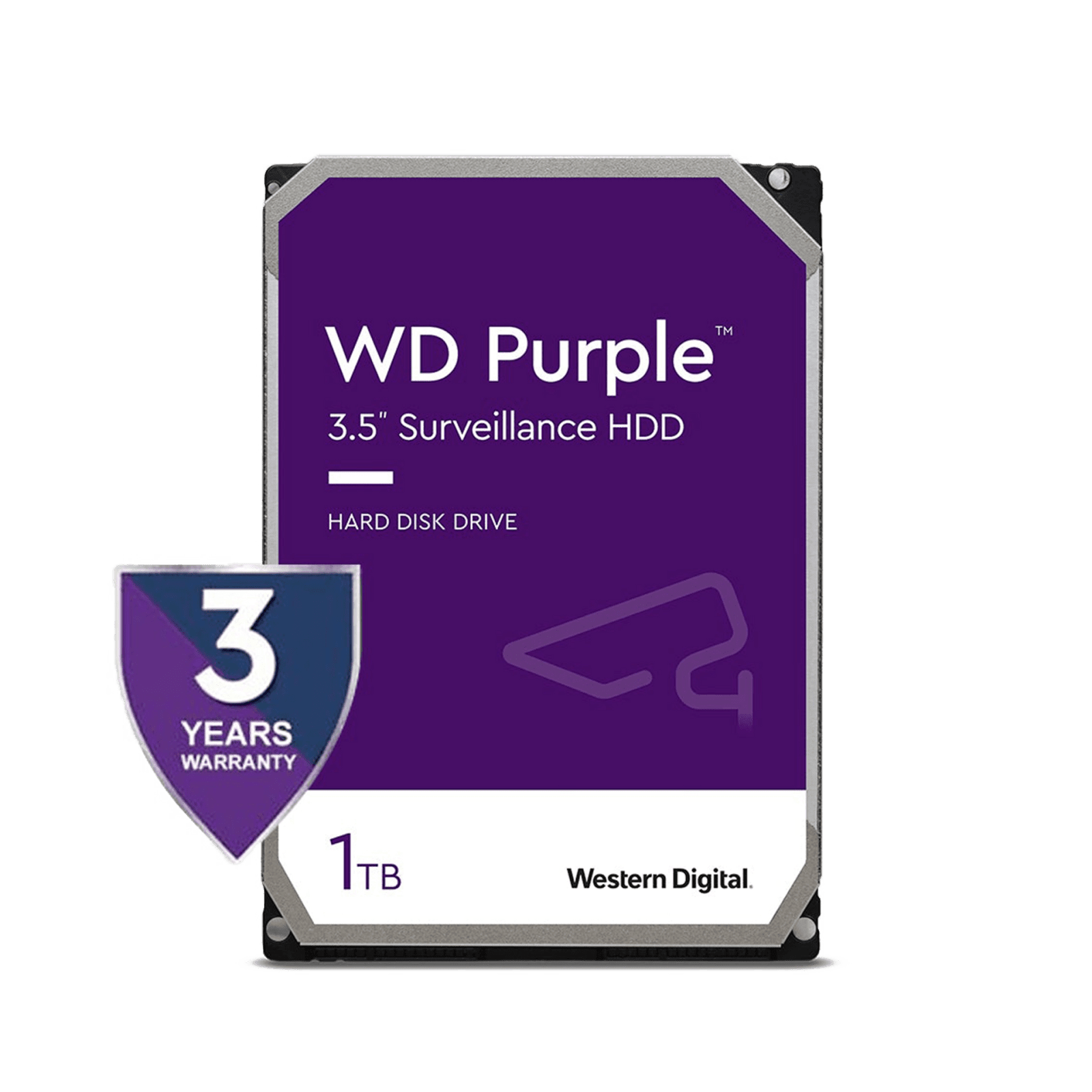 WD Purple 1TB Surveillance Hard Drive, photo 1 of 2