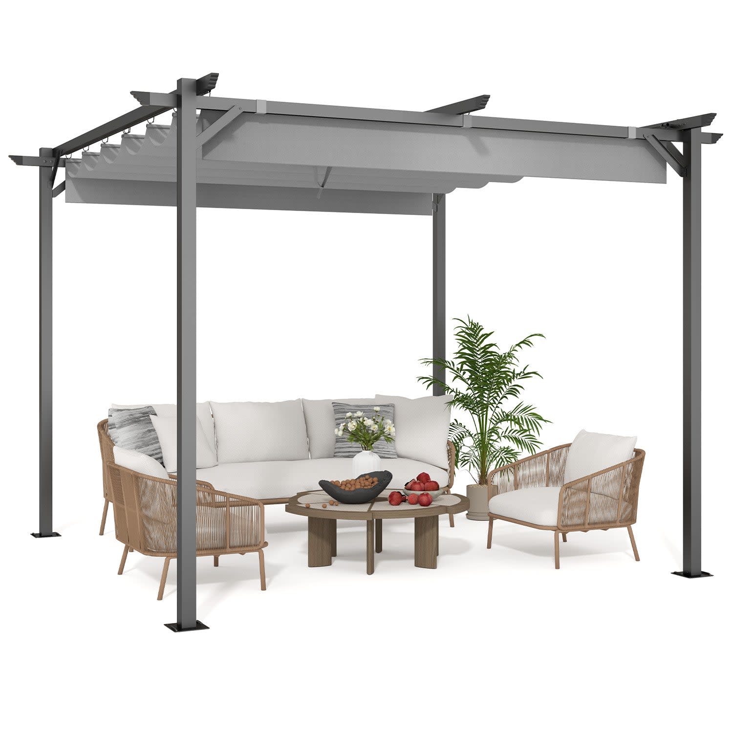 Garden Gazebo Shade Structure (3m x 3m), photo 2 of 3