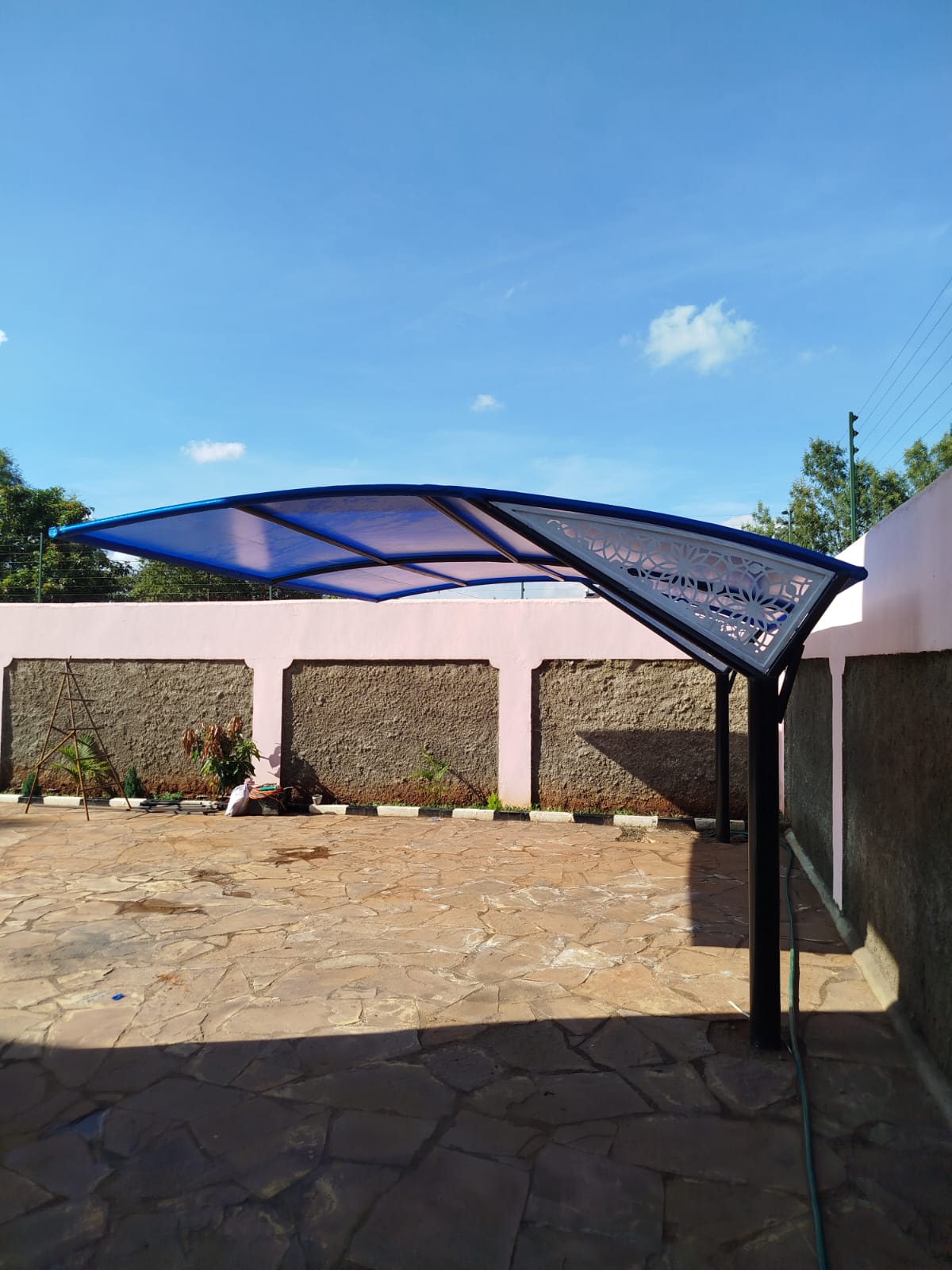 Car Parking Shade - 3 Bay (SA Fabric), photo 2 of 3