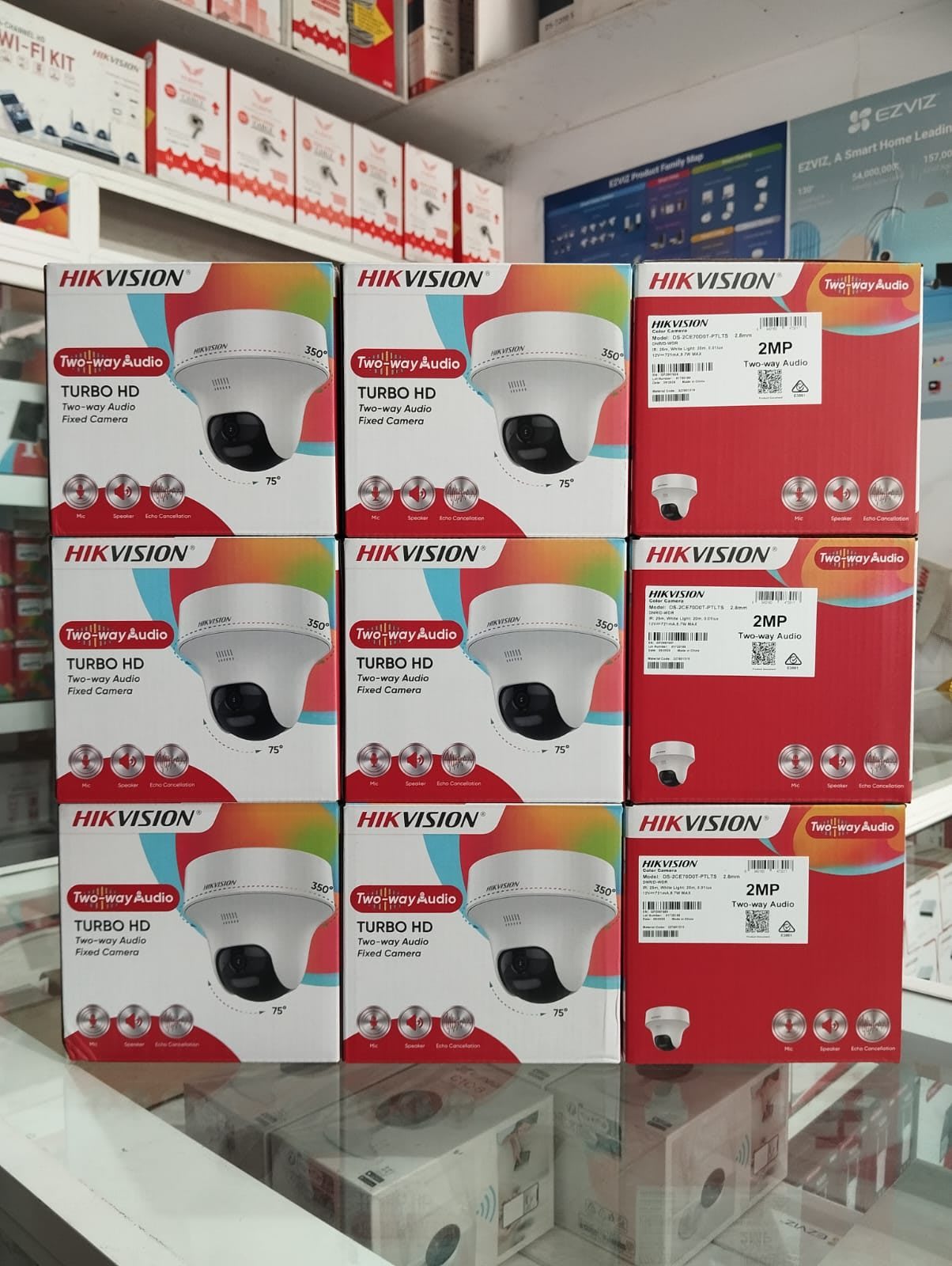 Hikvision DS-2CE70D0T-PTLTS 2MP Two-Way Audio PT Camera, photo 2 of 3