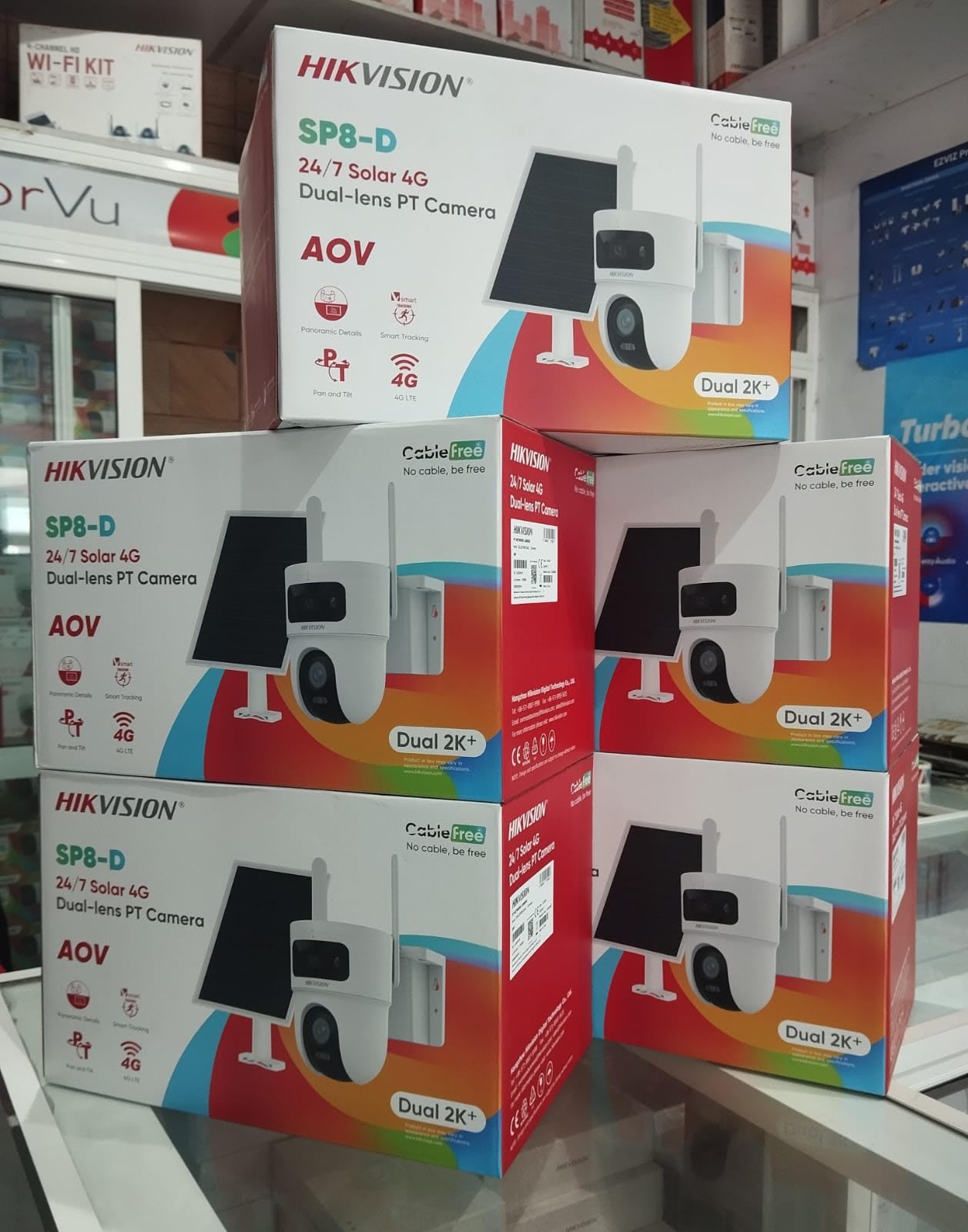 Hikvision DS-2CFSP8-D/4G 24/7 Solar 4G Dual-Lens PT Camera, photo 2 of 3