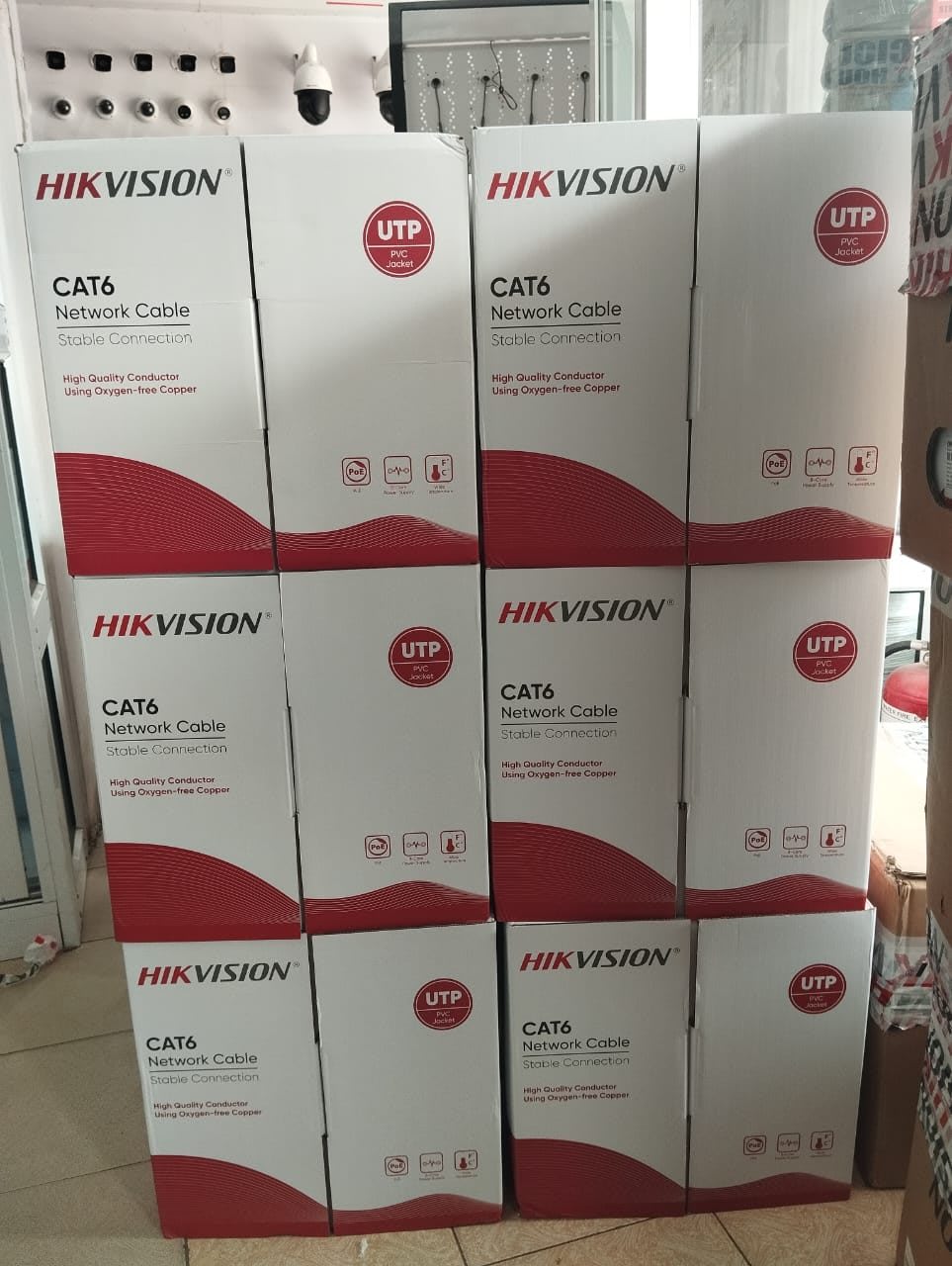 Hikvision DS-1LN6U-ZCO CAT6 Pure Copper Cable (305m), photo 2 of 3