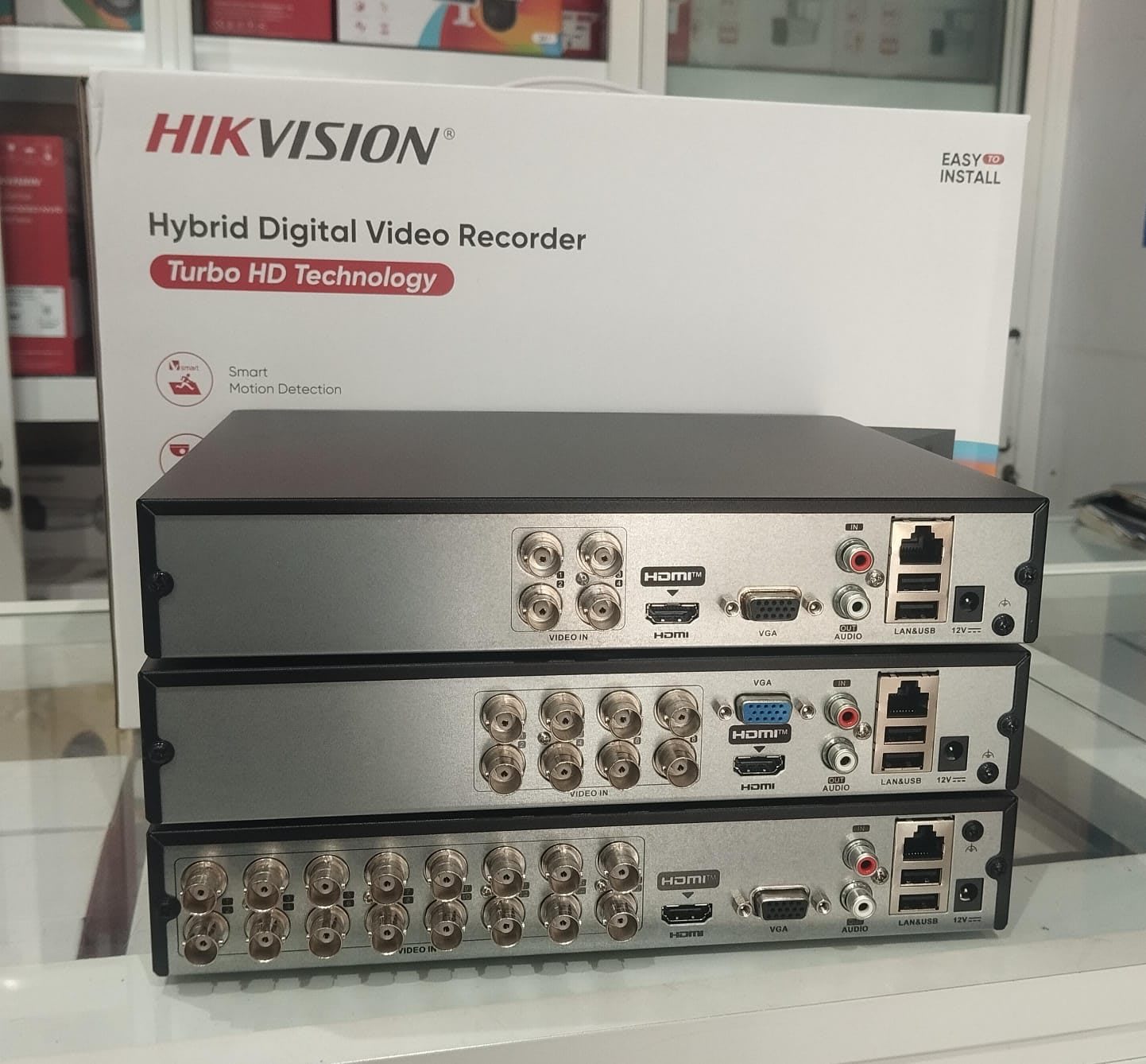 Hikvision Two-Way Audio DVR, Metallic (16-Channel)