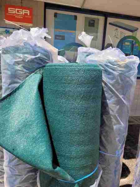 Dark Green Shade Nets 50 x 3 Meters 90 % Visibility, photo 2 of 2
