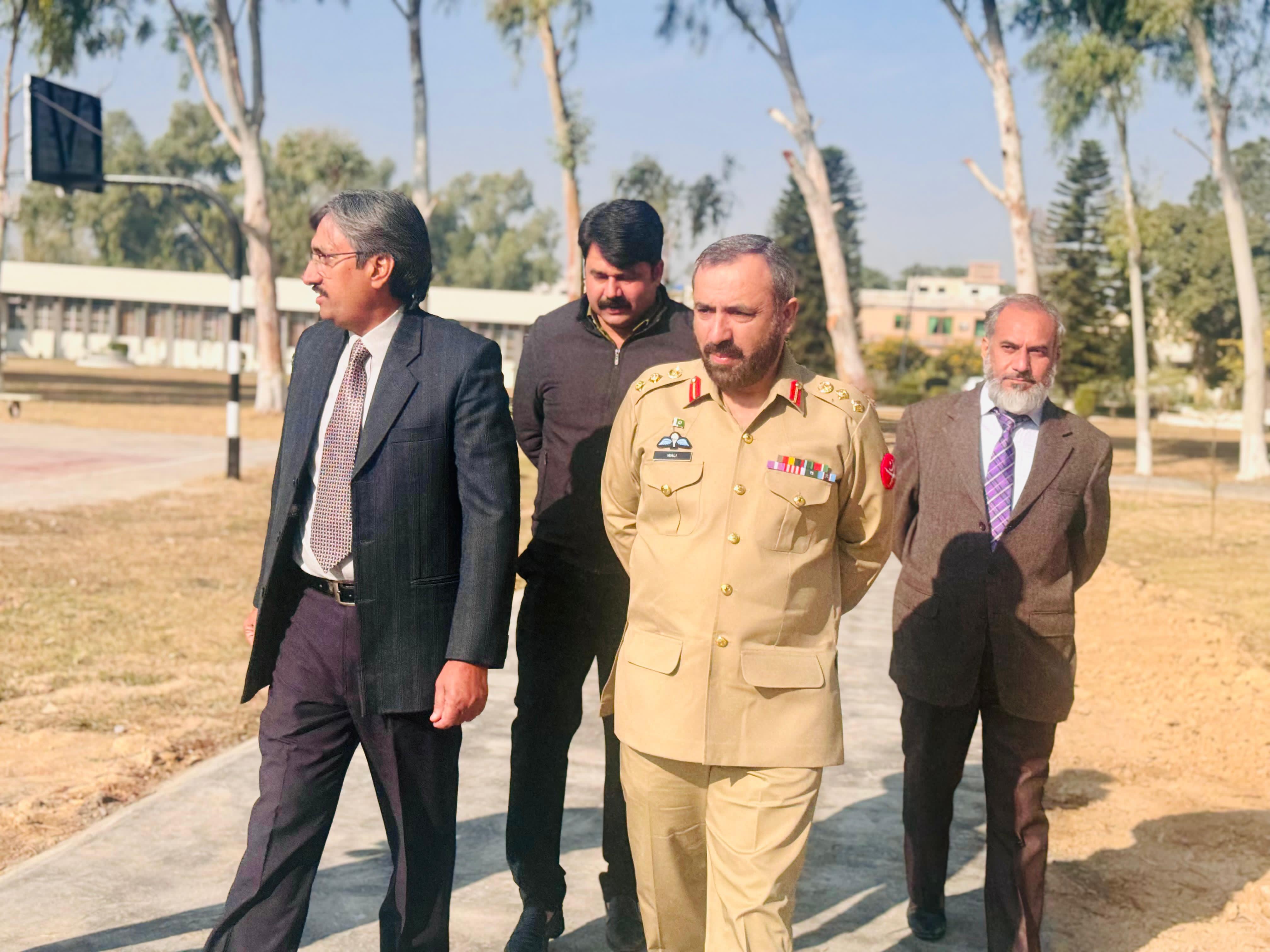 Inspection by RD Officials