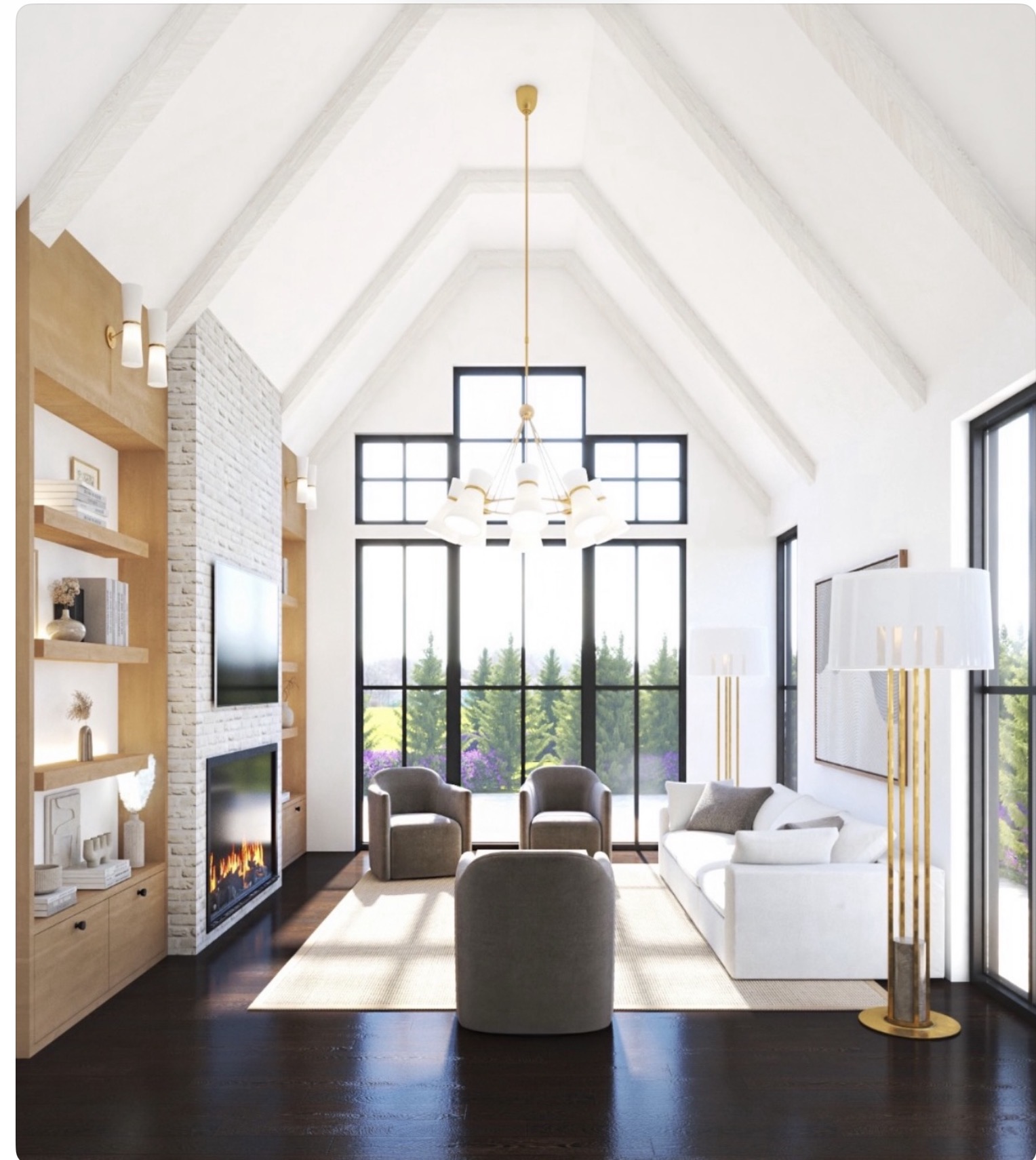 Midtown Penthouse interior design in Midtown, Atlanta - view 1