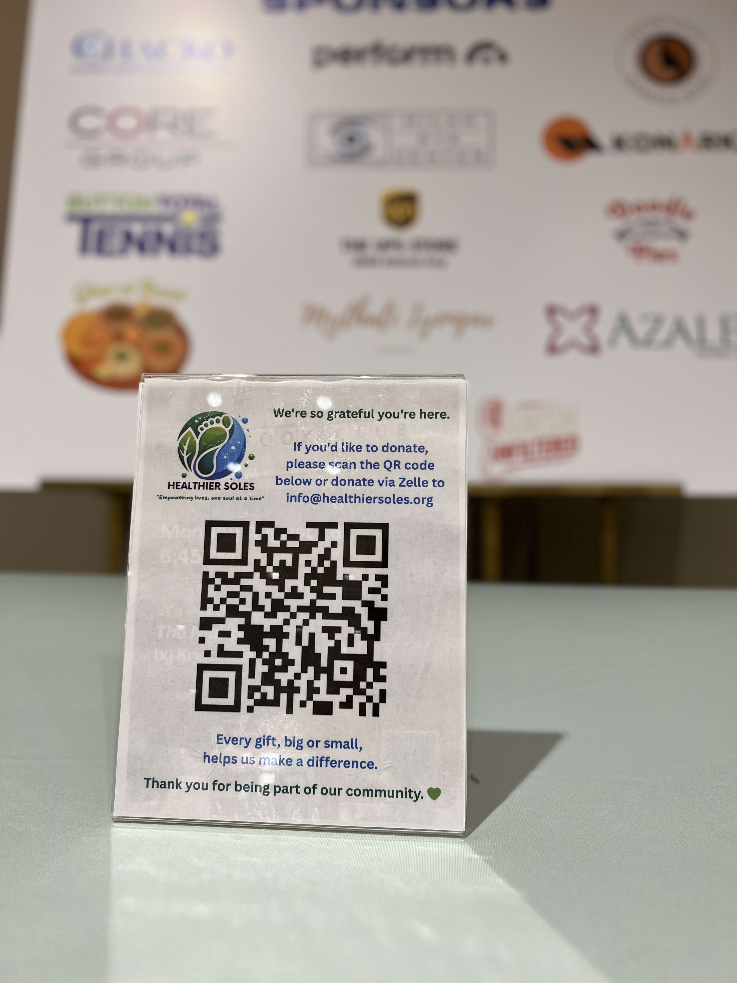 Donation QR code