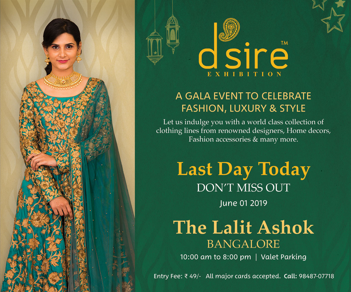 D'sire Invite Card — Vijayawada, October 2019 (Back)