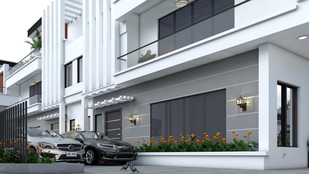 6-bedroom semidetached triplexes
