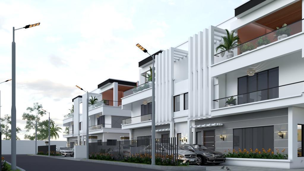 6-bedroom semidetached triplexes