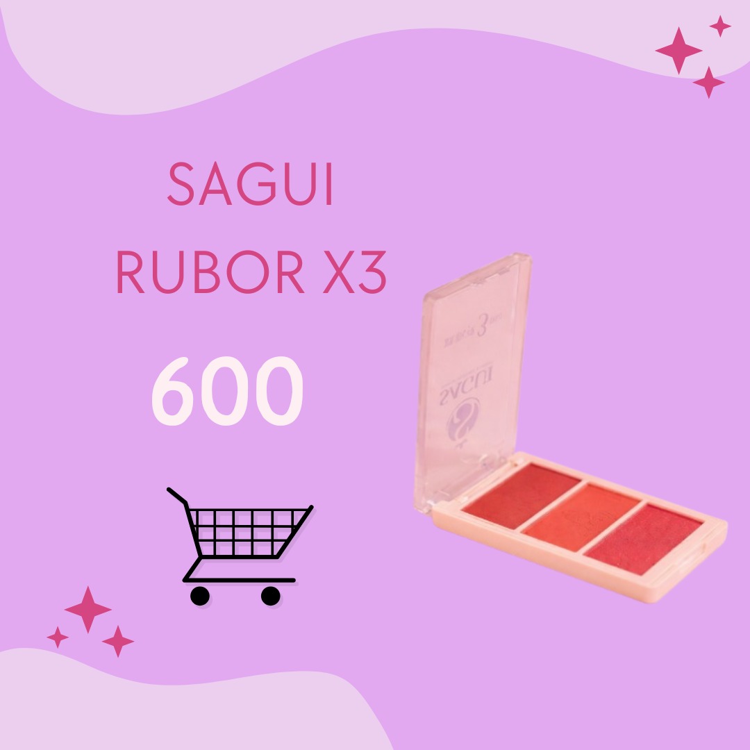 Rubor 3 Trio Sagui 600